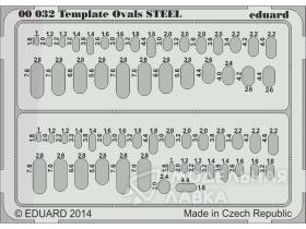 Фототравление для Template ovals STEEL