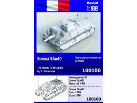 Французская САУ Somua SAu40