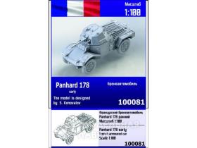 Французский бронеавтомобиль Panhard 178 ранний