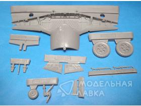 Fw 190A-3 Fw 190A-4 Wheel Wells and Wheels Set for Tamiya