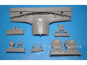 Fw 190A-8 Wheel Wells and Wheels Set for Tamiya