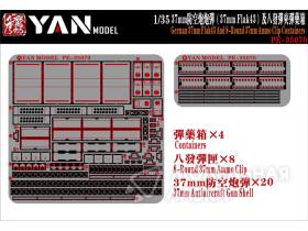 German 3.7cm Flak 43 Ammo and 8-Round Ammo Clip Containers Updates