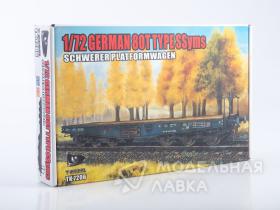 German 80T Type SSyms Schwerer platormwagen Wooden Tip