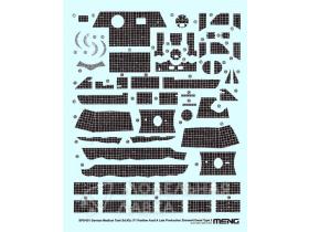 German Medium Tank Sd. Kfz 171 Zimmerit Decal Type B