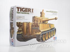 German Tiger I Initial Production Немецкий танк Tiger I, первая версия в африканском варианте окраски, с фигурой командира.