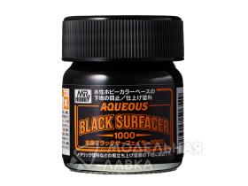 Грунтовка  Mr. Aqueous Black Surfacer 1000 40мл