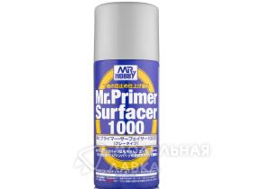 Грунтовка в баллончиках Mr.Primer Surfacer 1000 180мл