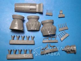 Henschel Hs 123 A/B Exterior Detail Set (ESC/ITA/REV/TAM kit)