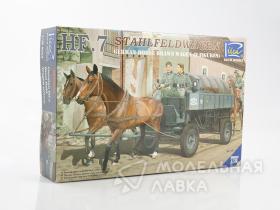 HF.7 Stahlfeldwagen German Horse Drawn Wagen (2 Figures)