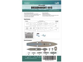 HMS Dreadnought 1915 (For Trumpeter 05329)