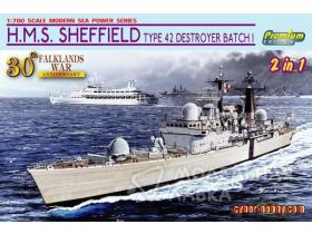 H.M.S. SHEFFIELD TYPE 42 DESTROYER BATCH 1