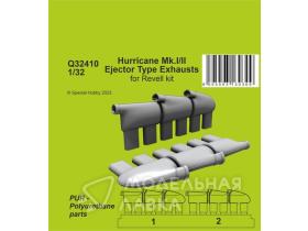 Hurricane Mk.I/II Ejector Type Exhausts