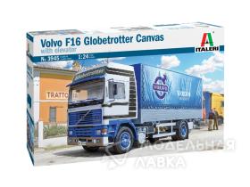 VOLVO F16 Globetrotter Canvas Truck with elevator