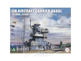 IJN AIRCRAFT CARRIER AKAGI ISLAND & FLIGHT DECK Pearl Harbor Attack 1941