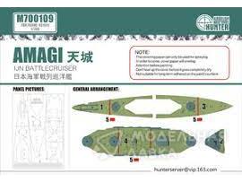 IJN BATTLECRUISER AMAGI (FOR FUJIMI 401041)