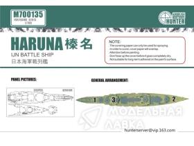 IJN BATTLESHIP HARUNA(for fujimi 42013)