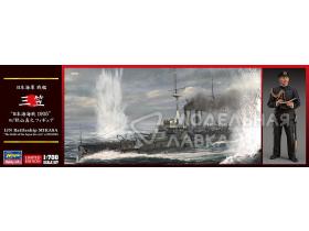 IJN Battleship Mikasa "The Battle of the Japan Sea 1905" w/ Akiyama Saneyuki 54mm metal figure
