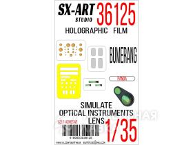 Имитация смотровых приборов Bumerang IFV (Objekt K-17) (Panda Hobby)