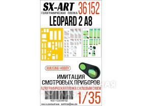 Имитация смотровых приборов Leopard 2 A8 (Amusing Hobby)