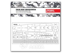 Italan Heavy Cruiser Gorizia Deck Painting Mask (For Trumpeter 05349)