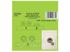 Junkers Ju 88A/C - Open Wing Fuel Filler Points (2 pcs.)