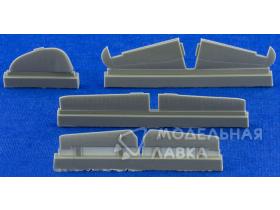 Ki-84 Hajate Control Surfaces  / for Arma Hobby kits