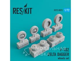 Колеса Convair F-102 Delta Dagger wheels set