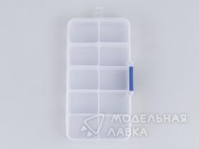 Коробочка для мелочи, 10 отд., 13 х 7 см