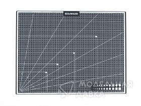 Коврик для резки DeMauri Глубокий чёрный,  формат А2, 5 слоёв