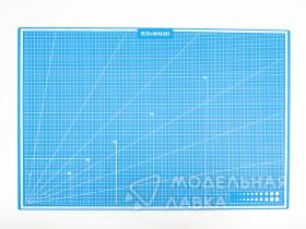 Коврик для резки DeMauri Небесно-голубой,  формат А1, 5 слоёв