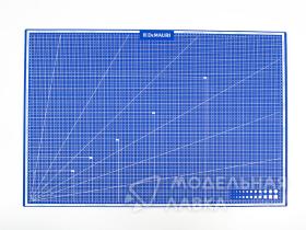 Коврик для резки DeMauri Синий кобальт,  формат А1, 5 слоёв