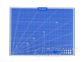 Коврик для резки DeMauri Синий кобальт,  формат А2, 5 слоёв