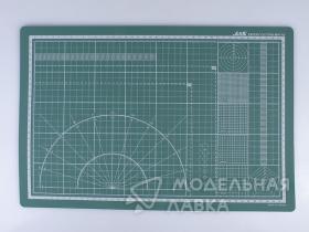 Коврик для резки, самовосстанавливающийся 3-х слойный, А3, 300 х 450