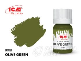 Краска для творчества Оливковый (Olive Green)