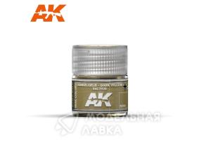 Краска Dunkelgelb-Dark Yellow RAL 7028 10ml