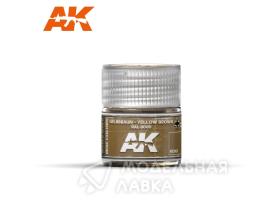 Краска Gelbbraun-Yellow Brown RAL 8000 10ml