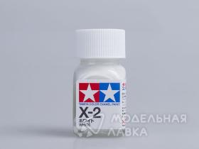 Краска глянцевая эмалевая (Белая), X-2