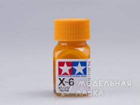 Краска глянцевая эмалевая (Orange gloss), X-6