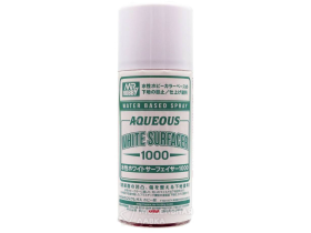 Краска грунтовка в металлических баллончиках т.м. MR.HOBBY Mr. Aqueous White Surfacer 1000 170мл.