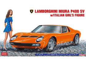 Lamborghini Miura P400 SV w/Italian Girl's Figure
