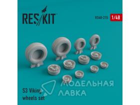 Lockheed S-3 Viking wheels set