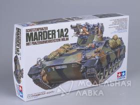 MARDER 1A2 с реактив.установкой Milan. C детализированным двигателем, фигурами командира и водителя.