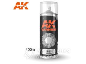 Matt Varnish - Spray 400ml (Includes 2 nozzles)