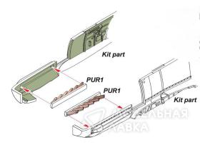 Messerschmitt Bf 109E Exhausts