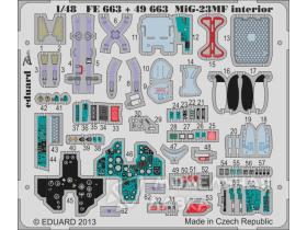 MiG-23MF interior S. A.