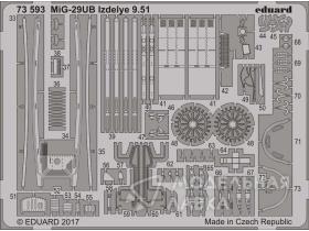 MiG-29UB Izdelye 9.51 TRUMPETER