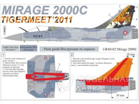 Mirage 2000C TigerMeet 2001