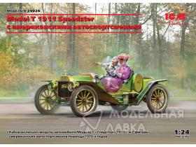 Model T 1913 Speedster с американскими автоспортсменами