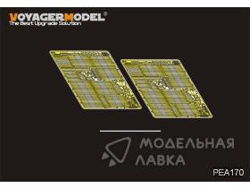 Modren Russian Army T-62 Medium Tank Slat Armor (PATTEN 1)