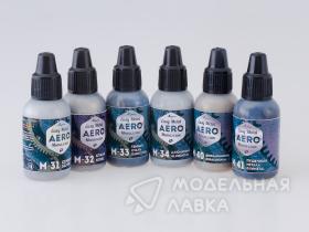 Набор металликов AERO vol.1 (M31, M32, M33, M34, M40, M41)